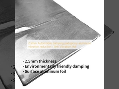 2.5mm Συσκευή αμβλύνσεως αυτοκινήτου/φωτεινό αλουμινένιο μειωτικό δονήσεων/Ματ αντιδονήσεων