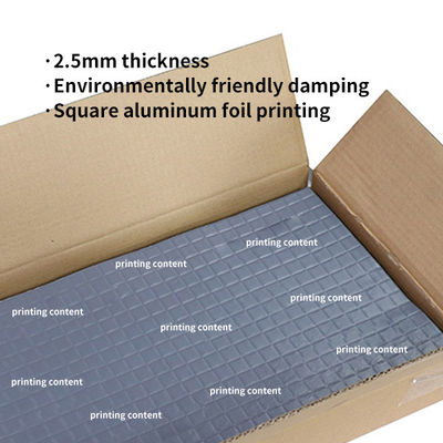 Καλή τιμή 2.5mm pad μείωσης θορύβου αυτοκινήτου / αποσβέσεις δονήσεων / αυτοκινητοβιομηχανική ηχητική και θερμική μόνωση σε απευθείας σύνδεση