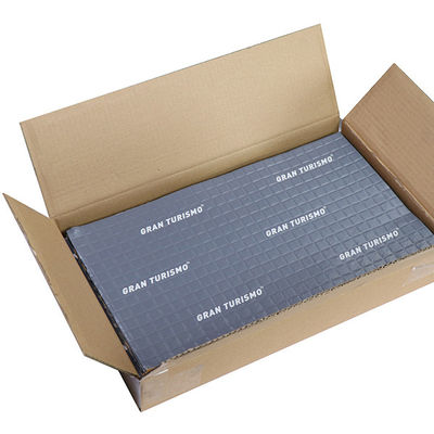 Καλή τιμή 2mm θωρακιστική και μείωση των δονήσεων pad / αλουμινένιο φύλλο εκτυπωμένο ανάγλυφο / αυτοκίνητο ηχητική αμβλύνσεων Mat σε απευθείας σύνδεση