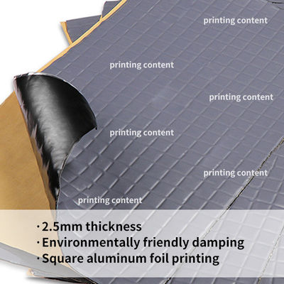 Καλή τιμή 2.5mm αυτοκίνητο φιλικό προς το περιβάλλον θωρακιστικό πακέτο δονήσεων / Αμαξοστοιχία Ακουστικής Ασφάλισης Αυτοκινήτου σε απευθείας σύνδεση